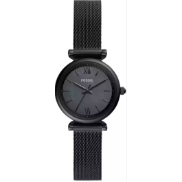 Watch strap Fossil ES4613 Milanese Black 12mm